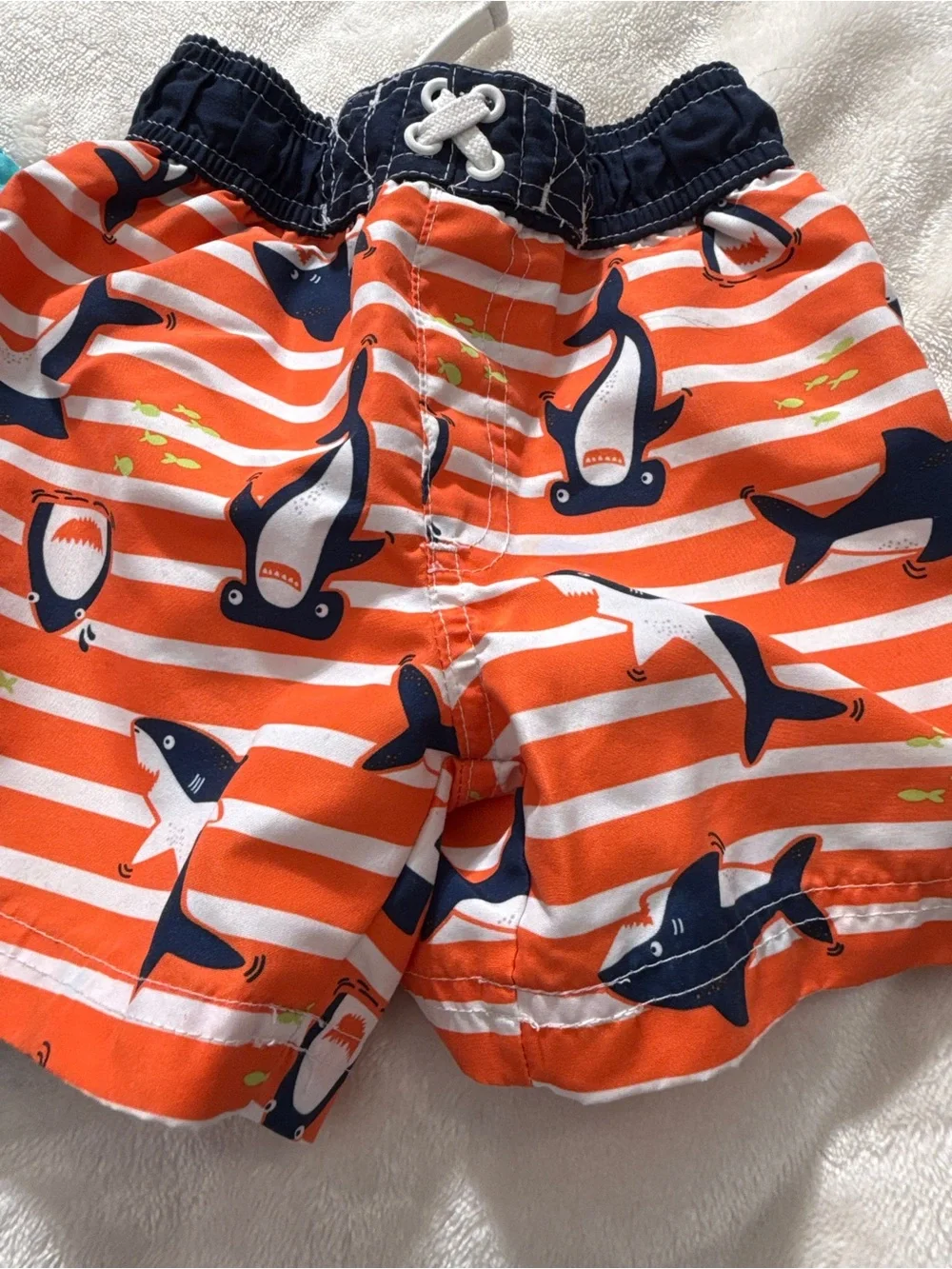 Toddler Boy Swim Trunk Bundle | Size 24M & 2T | Hurley & Wippette Sharks